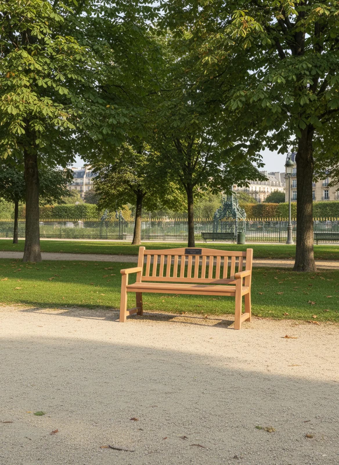 Soléa dans un parc parisien
